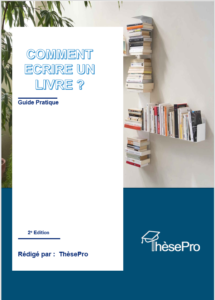 page de garde comment écrire un livre