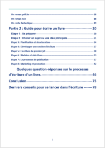 10 étapes pour écrire un livre
